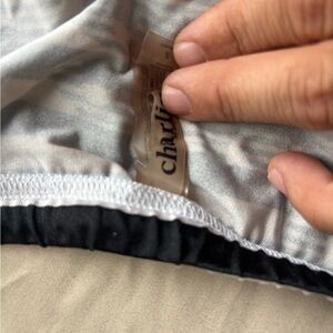 Charlie B. Men's Swim Trunks - Black and White